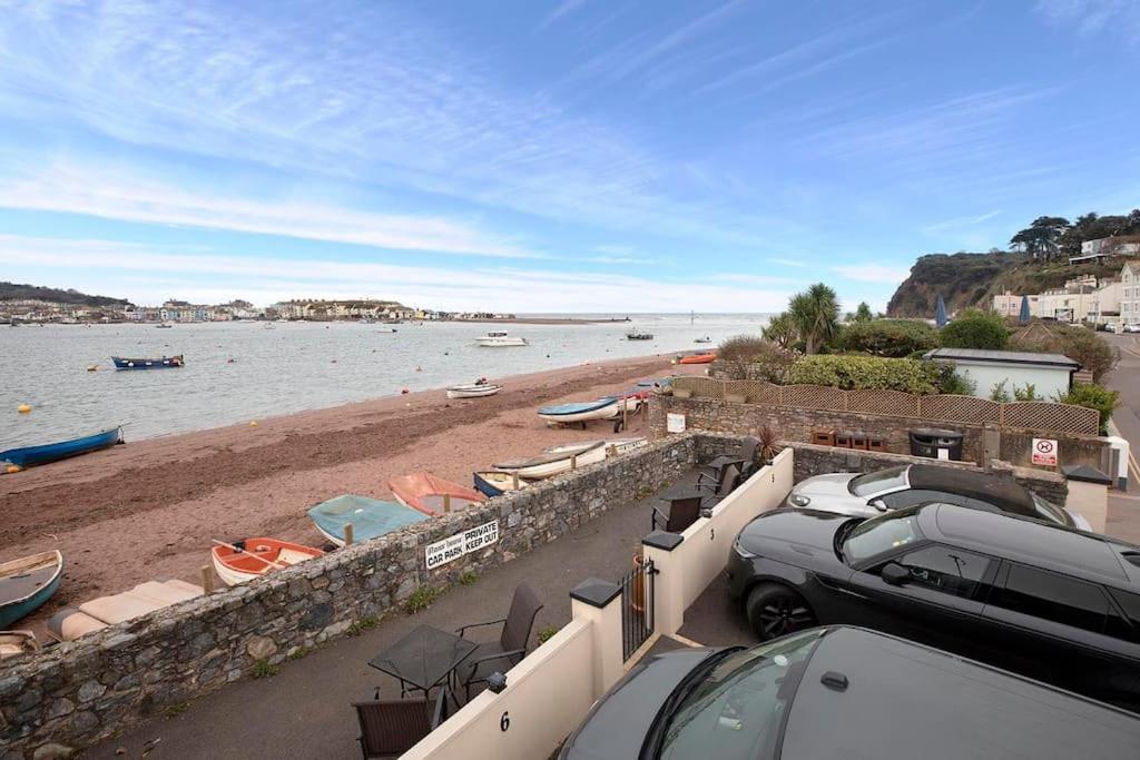 Beach Front Flat Shaldon With Parking ภายนอก รูปภาพ