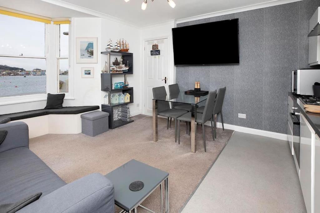 Beach Front Flat Shaldon With Parking ภายนอก รูปภาพ